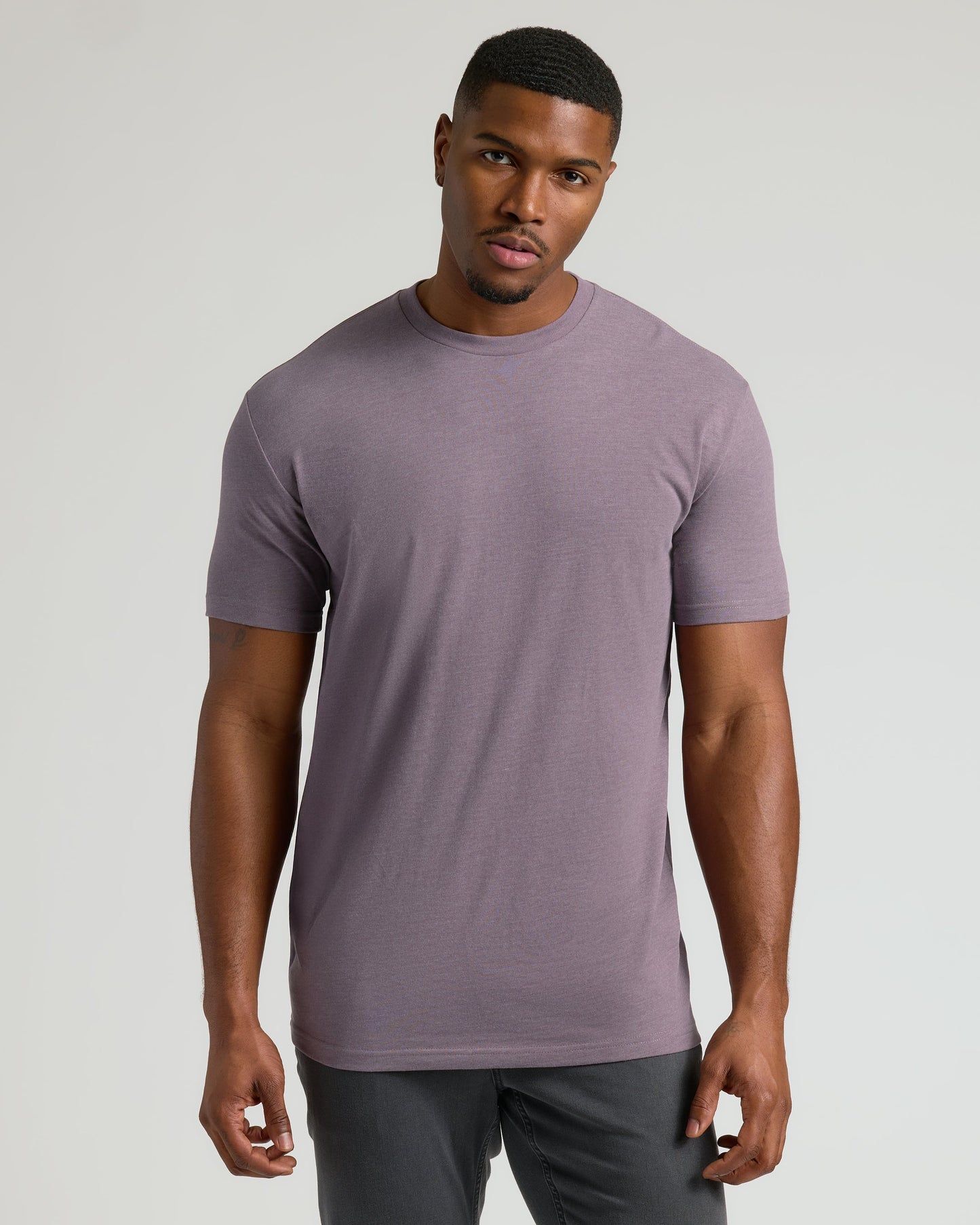 Classic Tall Straight Hem Crew Neck T-Shirt 3-Pack