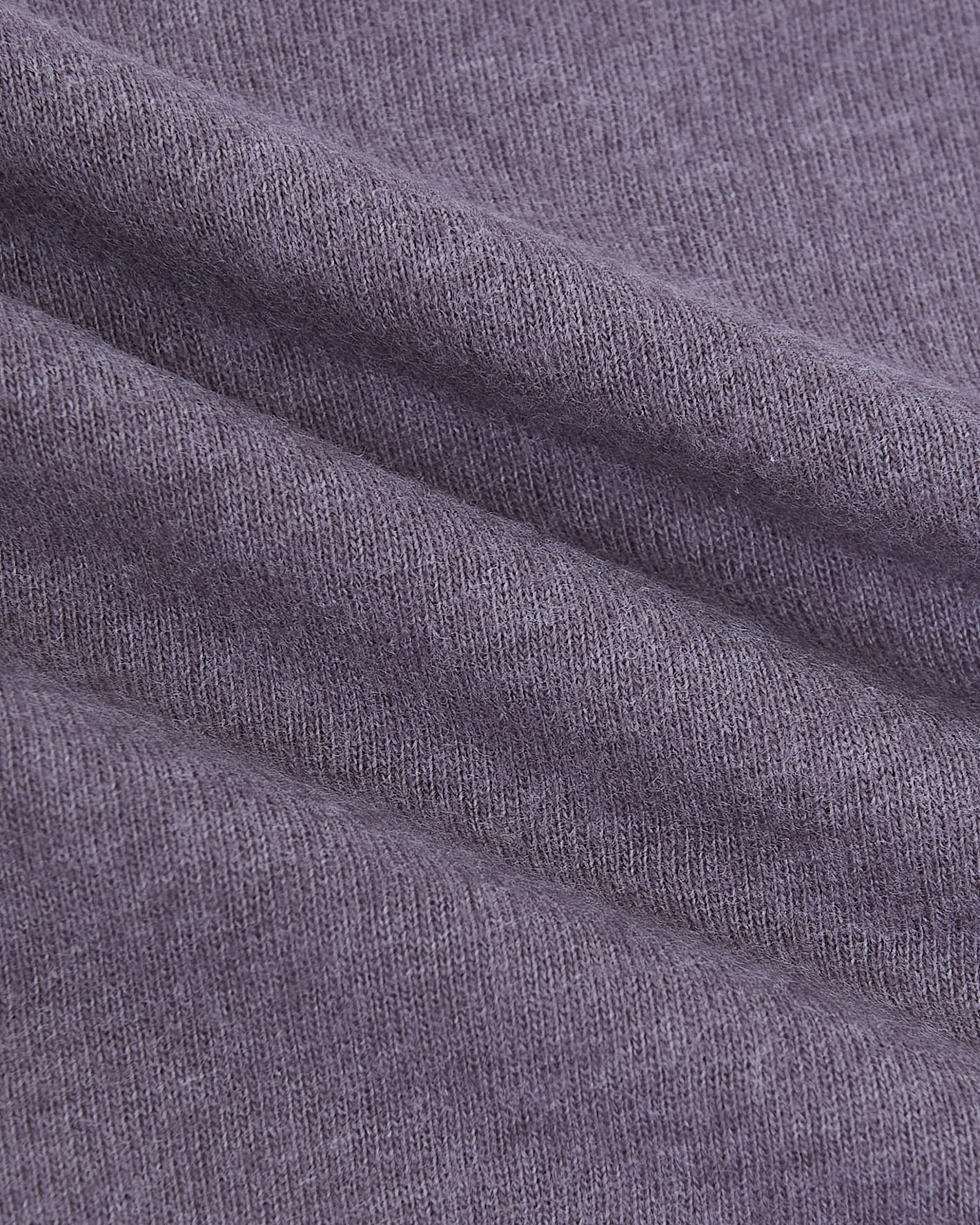 Dark Heather Amethyst Short Sleeve Tall Polo