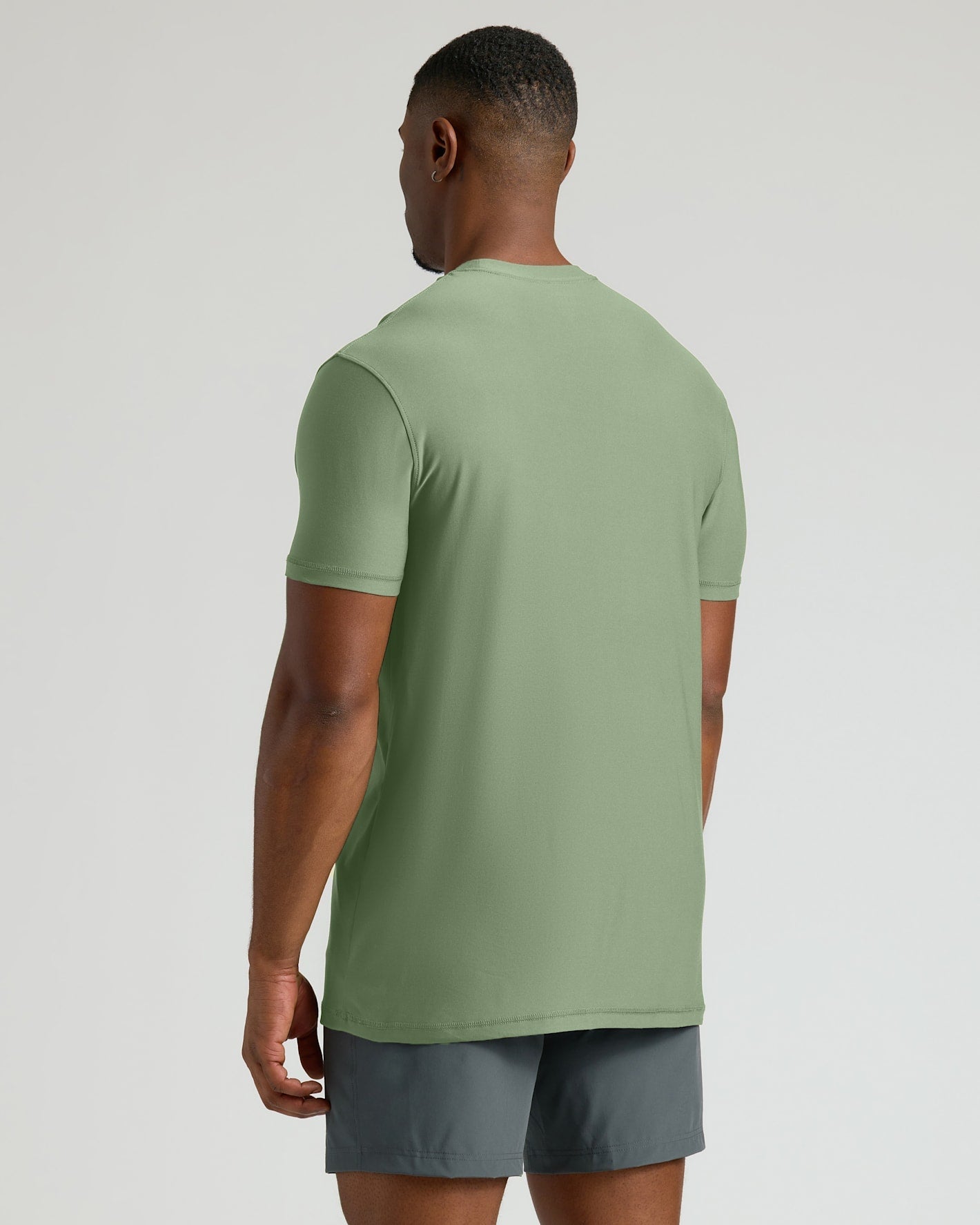 Sage Green Tall Active Crew Neck
