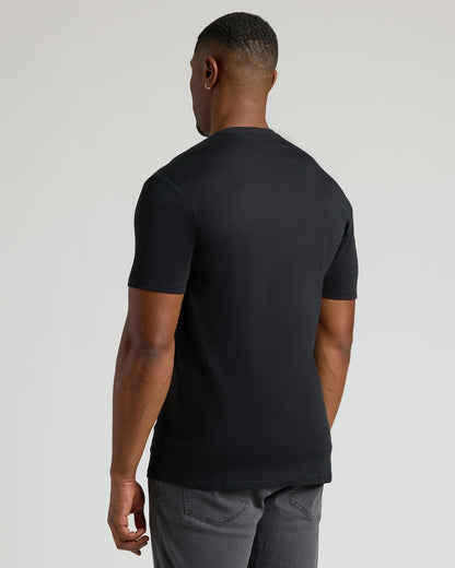 Tall Pima Cotton Blend Crew 4-Pack