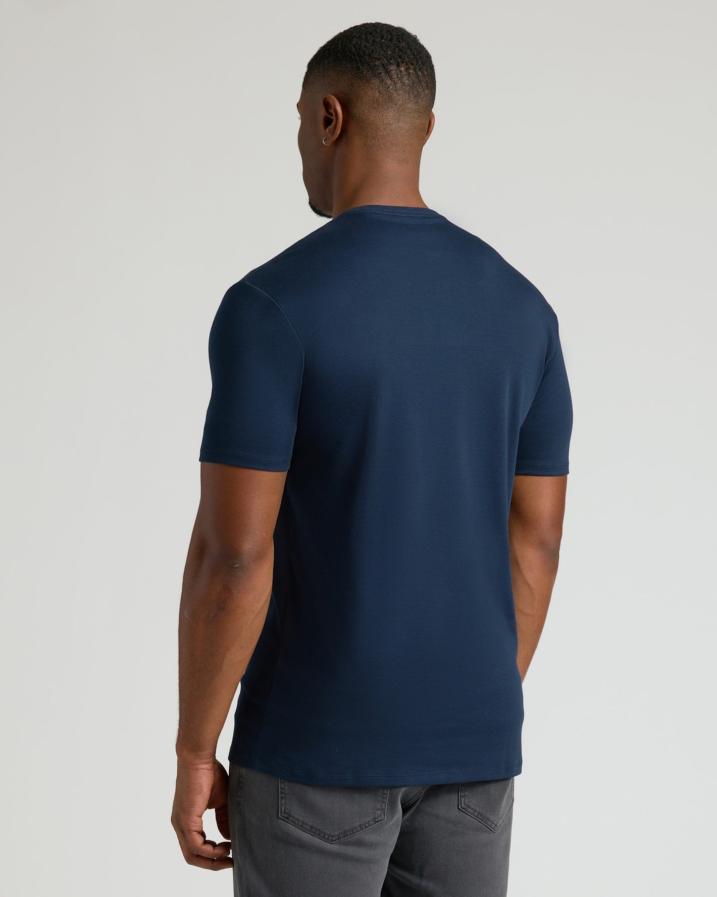 Tall Pima Cotton Blend Crew 2-Pack
