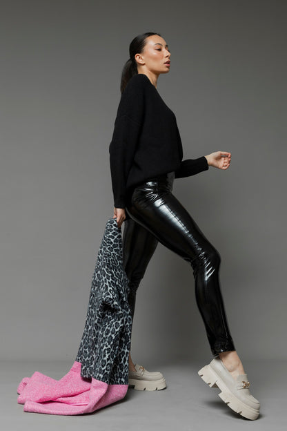 Black Gloss Miracle Pants