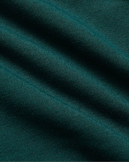 Womens Deep Emerald Relaxed Joggers