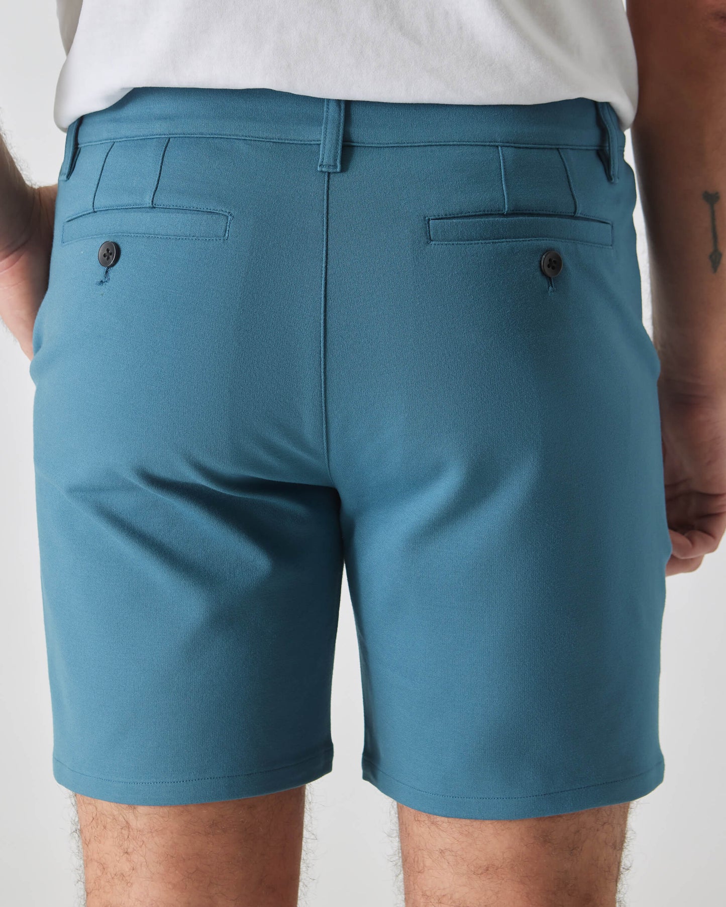 7 Sapphire Comfort Knit Chino Short