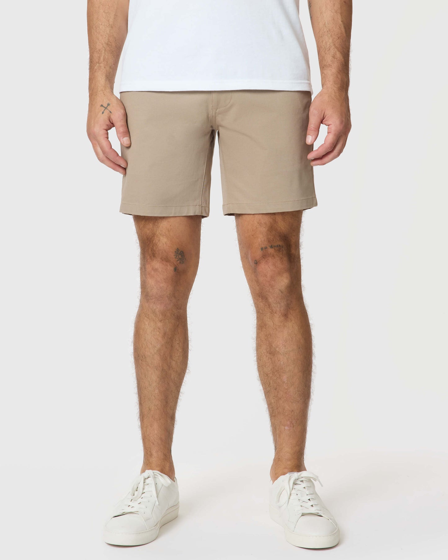 7" Khaki Classic Twill Shorts