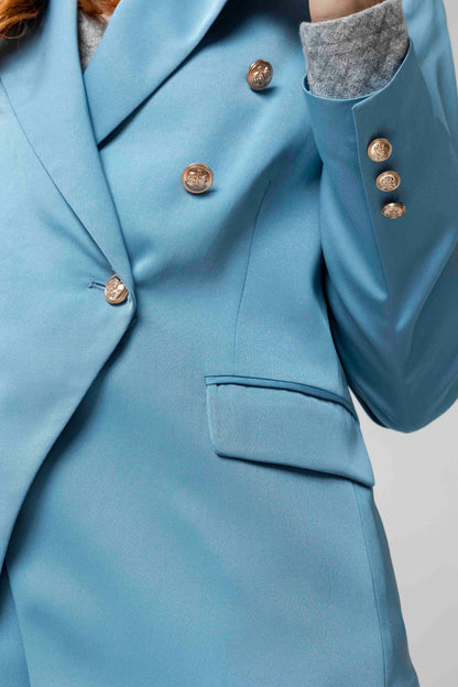Blue Shimmer Sisca Blazer