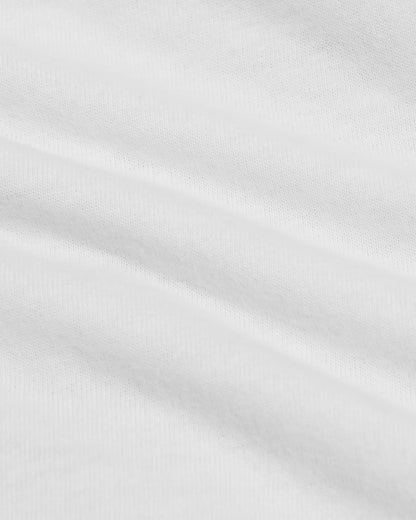 All White Short Classic Crew Neck 6-Pack