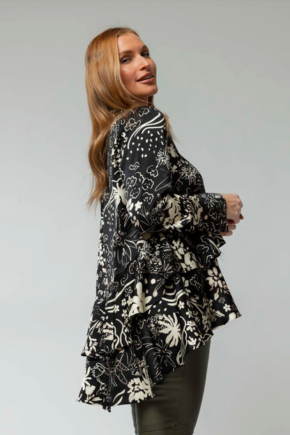 Black/ivory Paris Shirt