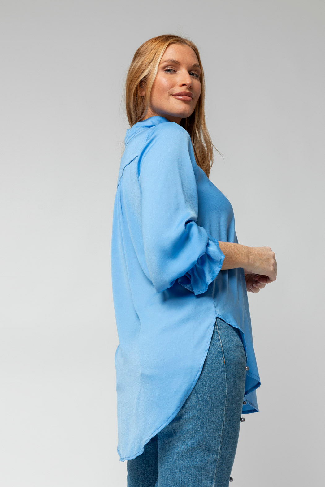 Blue Femme Blogger Shirt