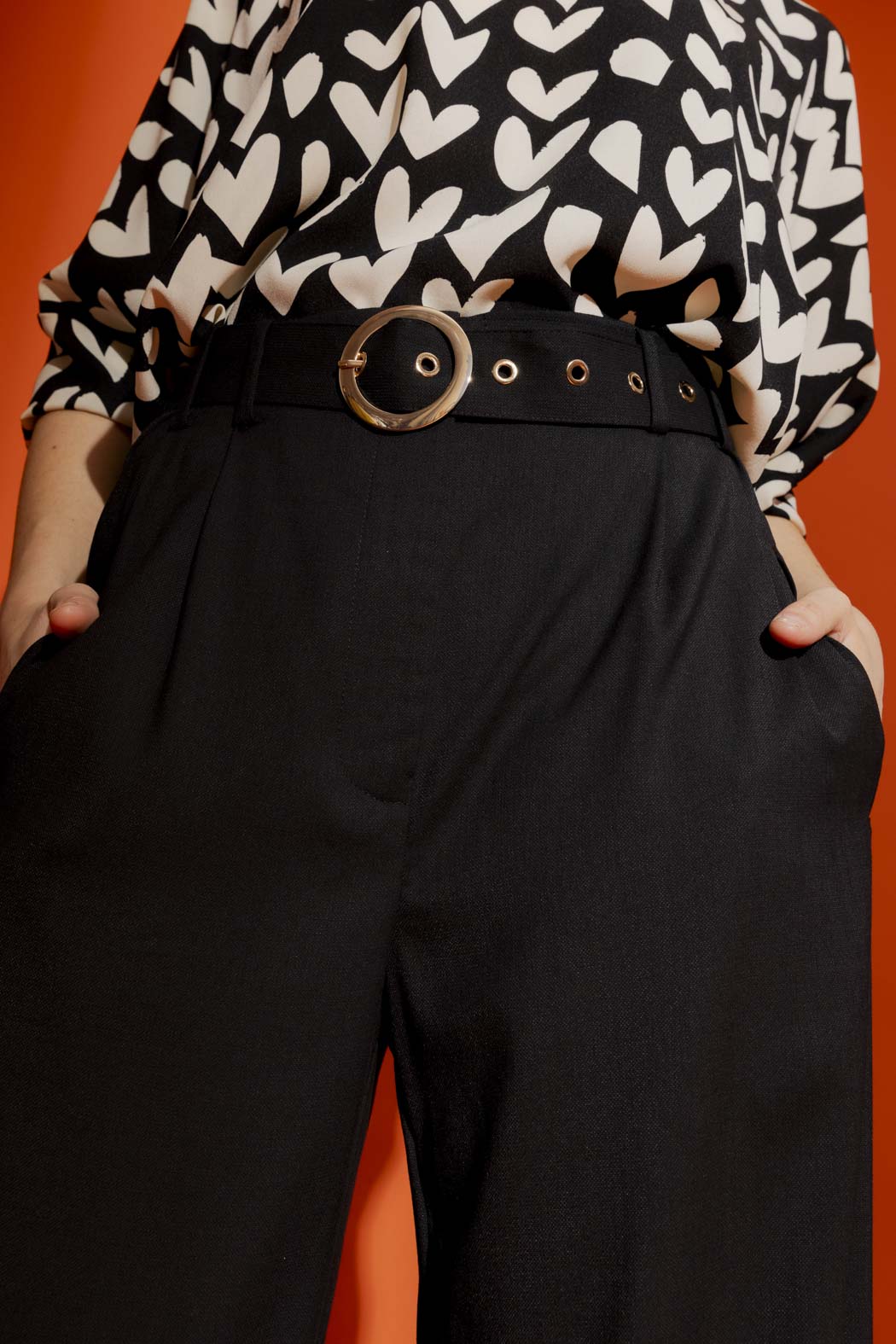 Black Sorrento Cleo Pants