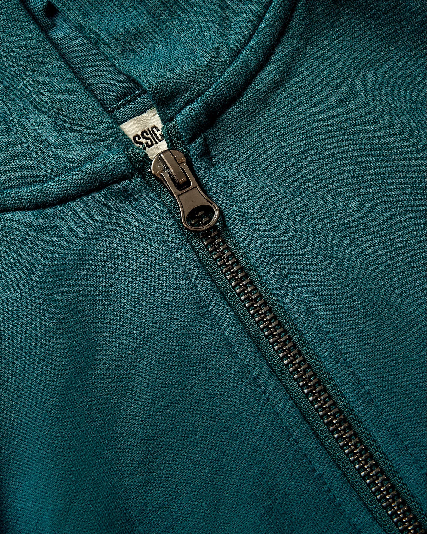 Girls Deep Emerald & Dark Maroon Cropped Zip Hoodie 2-Pack