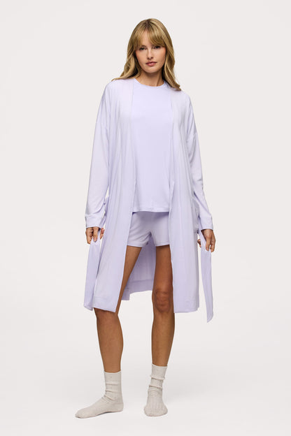 Boyfriend Pajama Tee | Lilac