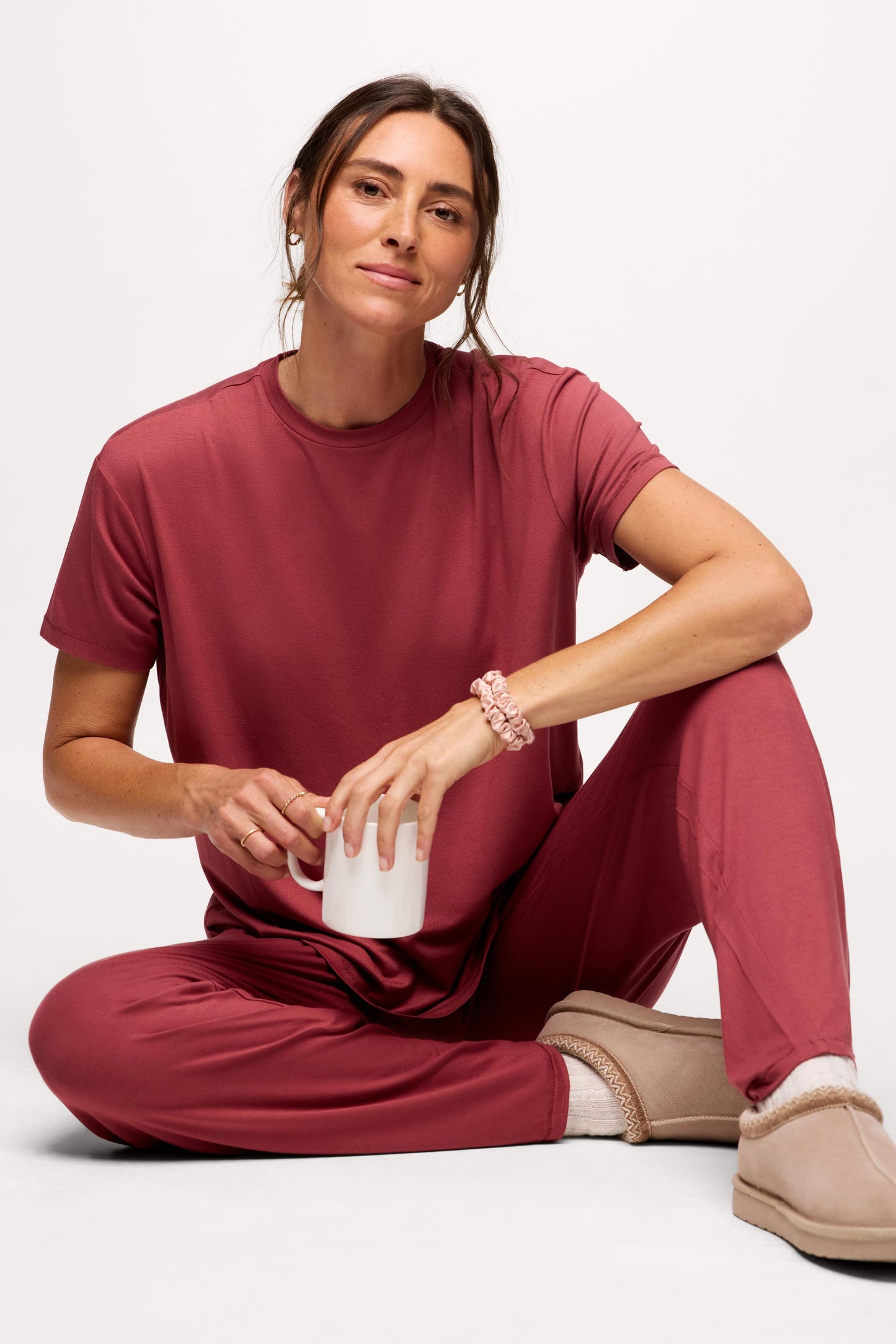Boyfriend Pajama Tee | Mauve