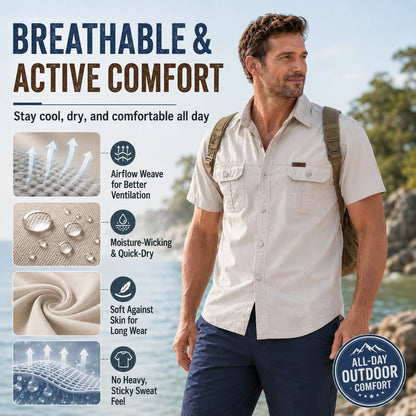 Lightweight Outdoor Shirt – Comfortable, Breathable & Perfect for Everyday Adventures
