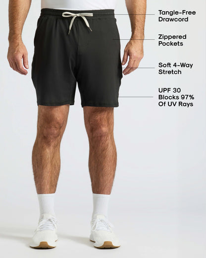 Black Active Comfort Shorts