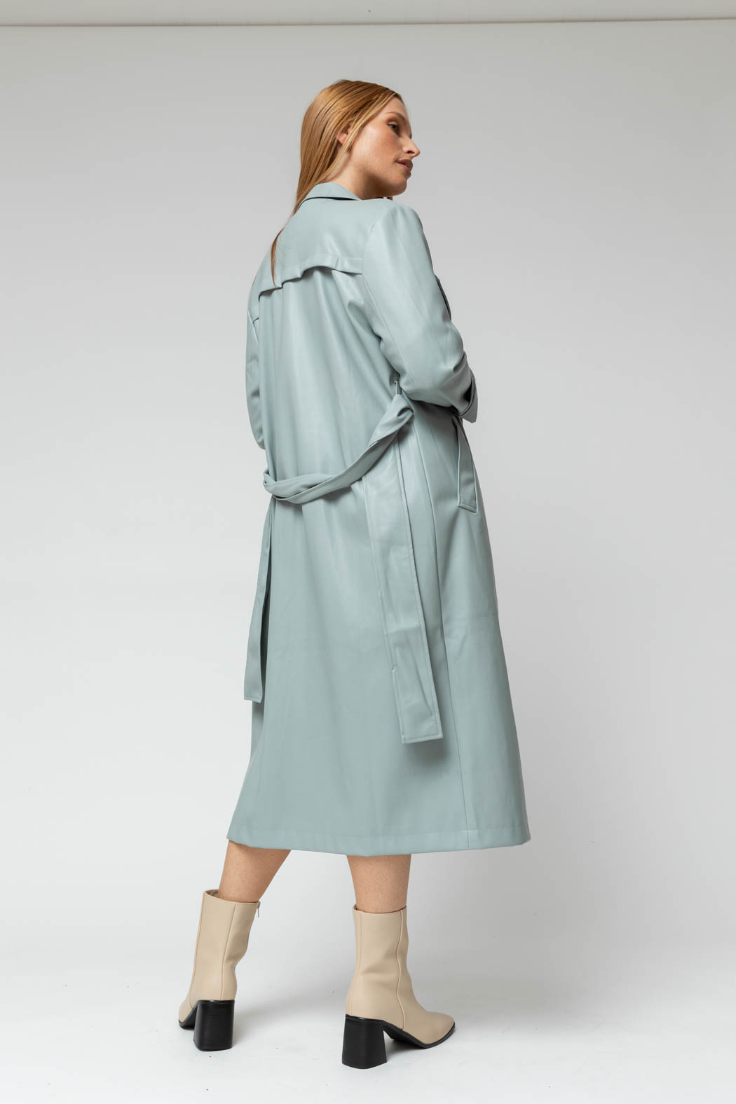 Blue Ultra Trench Coat - Sale