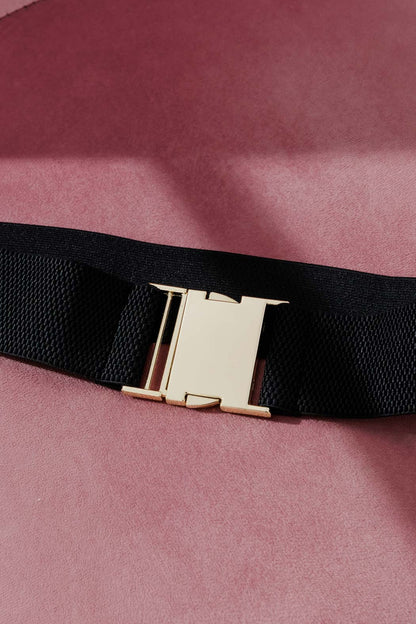 Black Elastic Belt