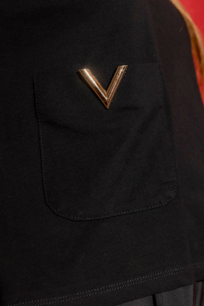 Black Pocket T-Shirt