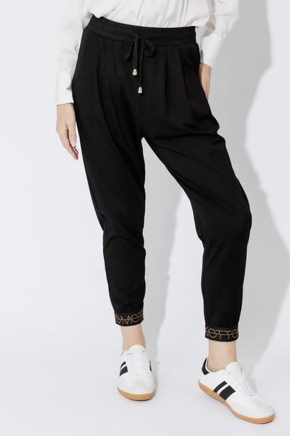 Black Lux Street Pant