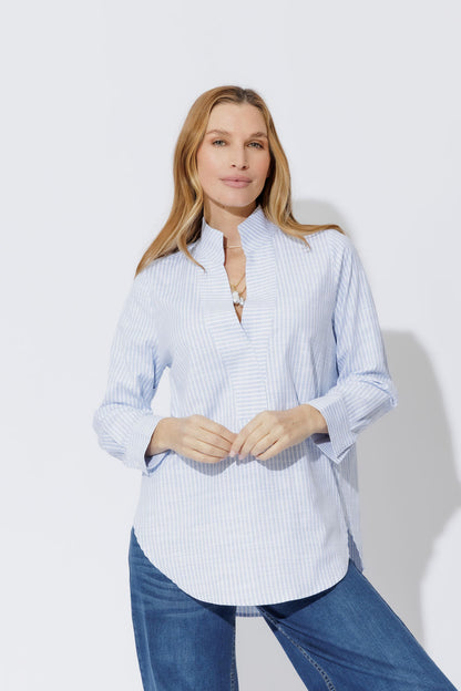 Blue Cotton Milan Blogger