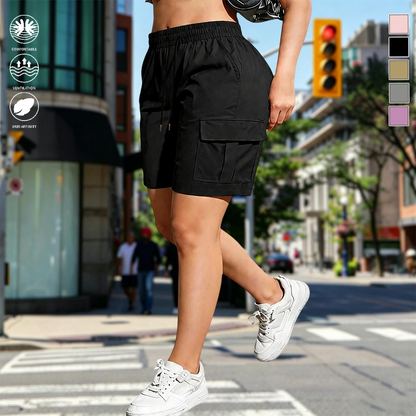 Women’s Outdoor Cargo Shorts – Multi-Pocket Design for Everyday Adventures