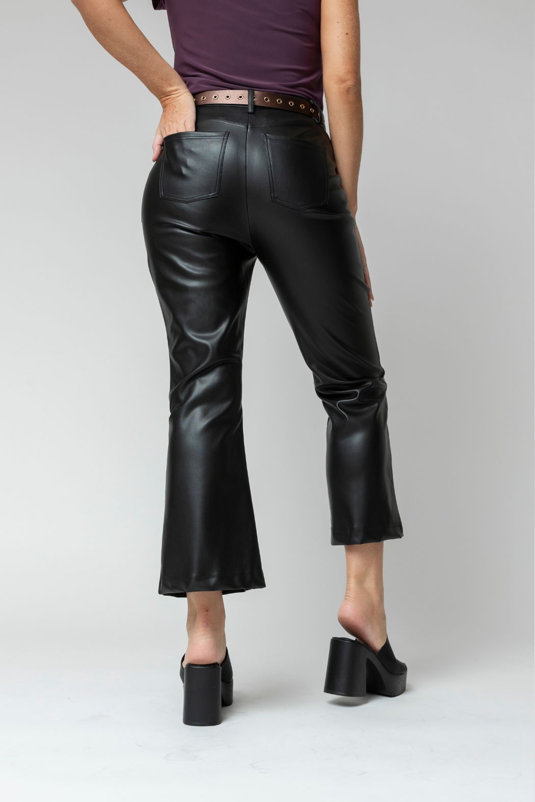 Black Ultra Crop Flare - Sale