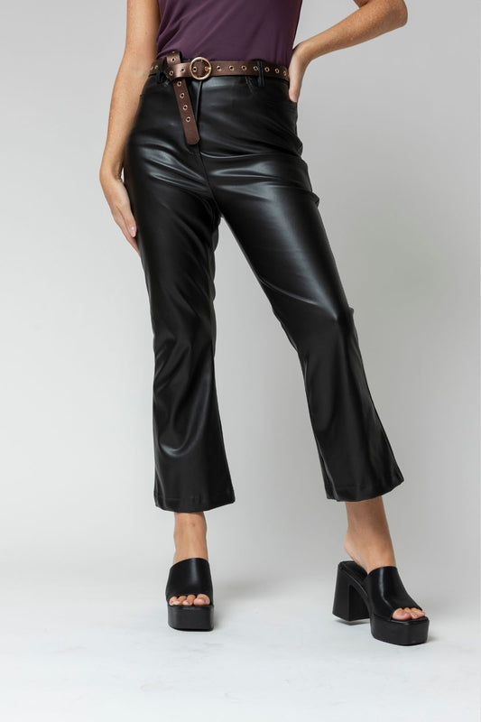 Black Ultra Crop Flare - Sale
