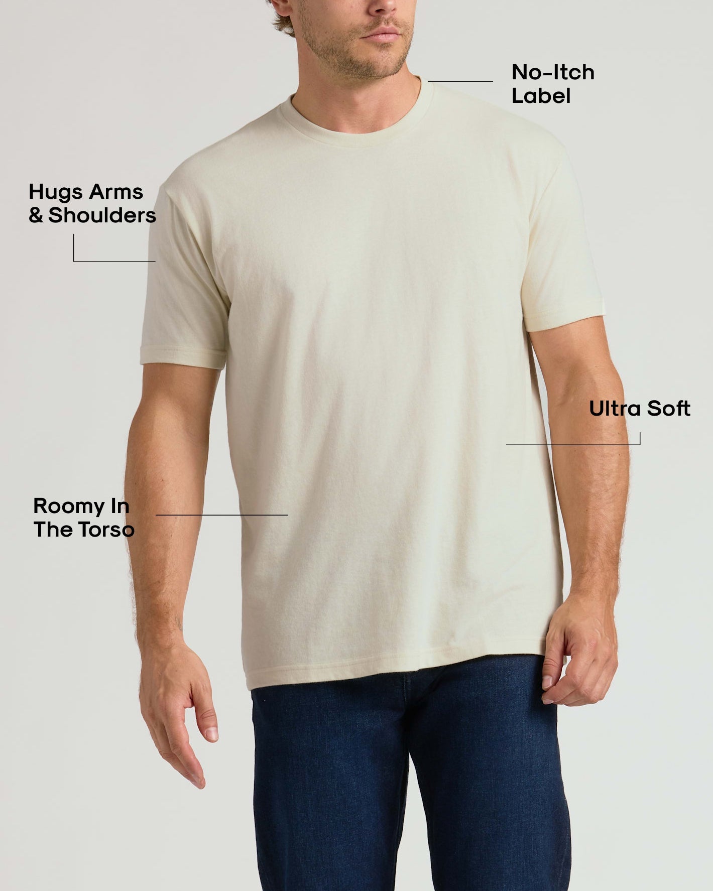 Oatmeal Classic Crew Neck