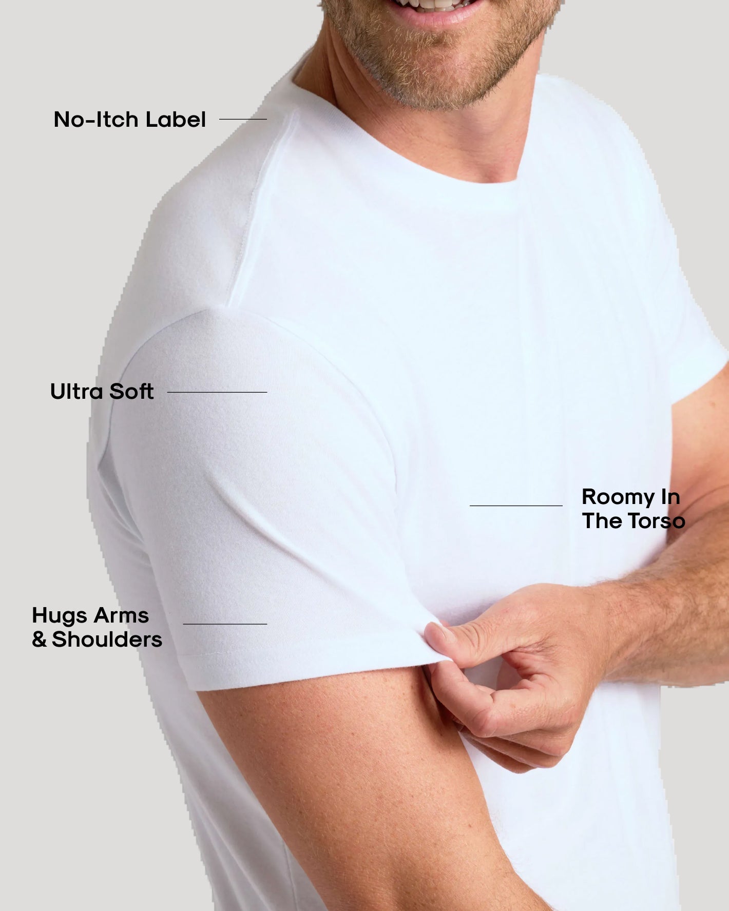 All White Classic Crews 10-Pack