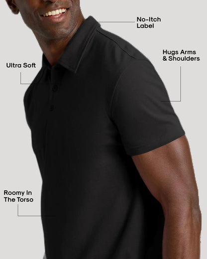 The Standard Classic Polo 3-Pack