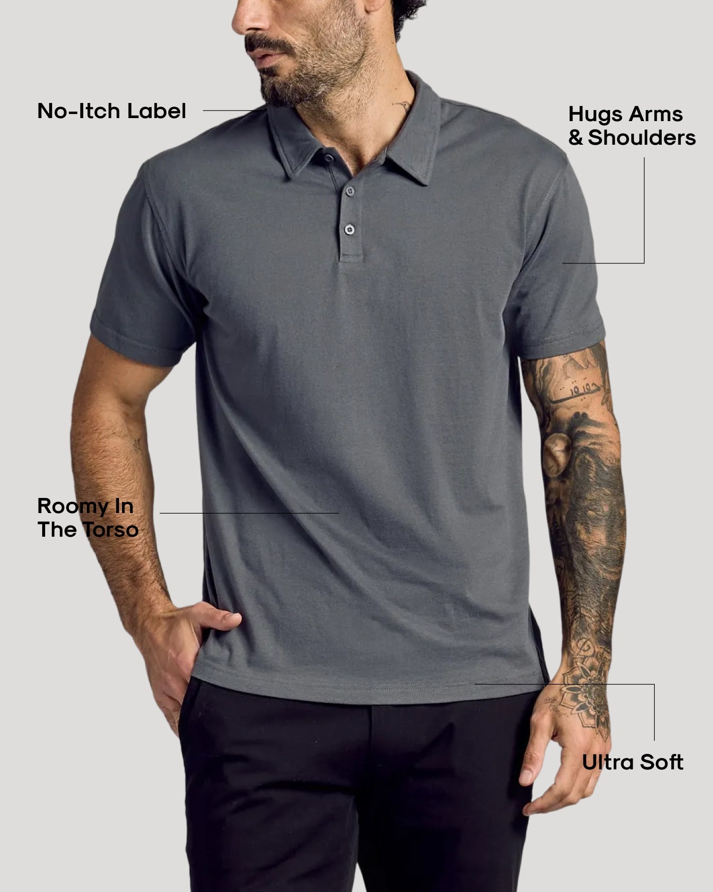 The Essentials Classic Polo 3-Pack