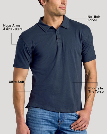 Navy Classic Polo
