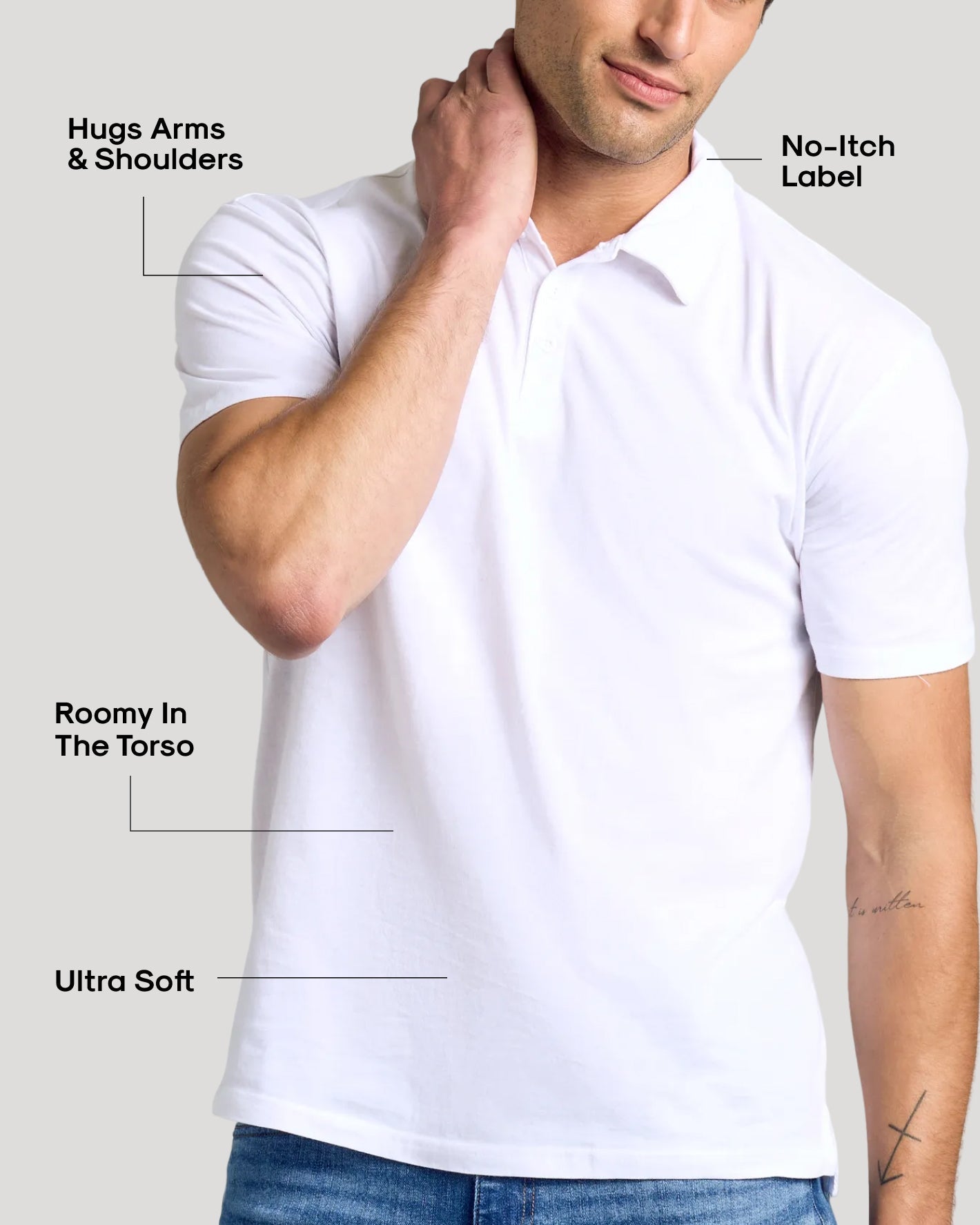 White Classic Polo 6-Pack