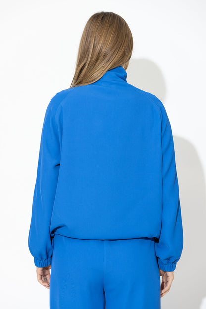 Blue Euro Athleisure Jacket