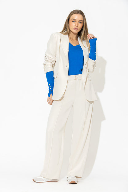 Beige Euro Mia Blazer