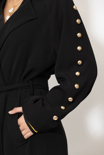 Black Lustra Dome Trench