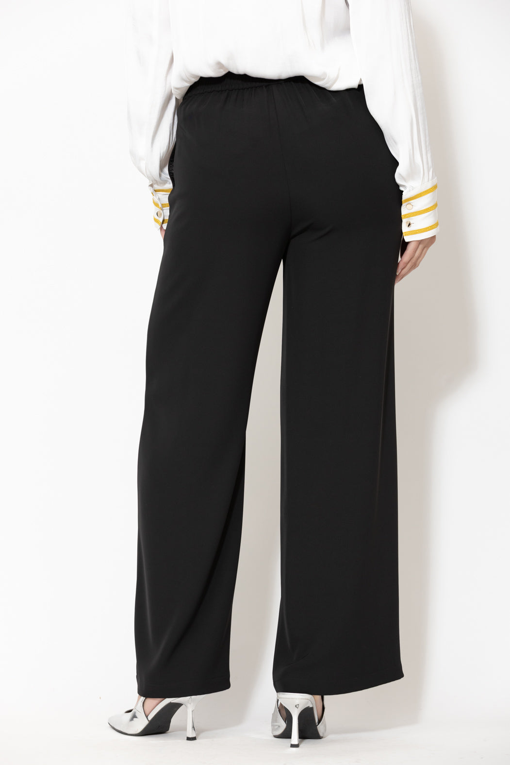 Black Euro Thriller Pant