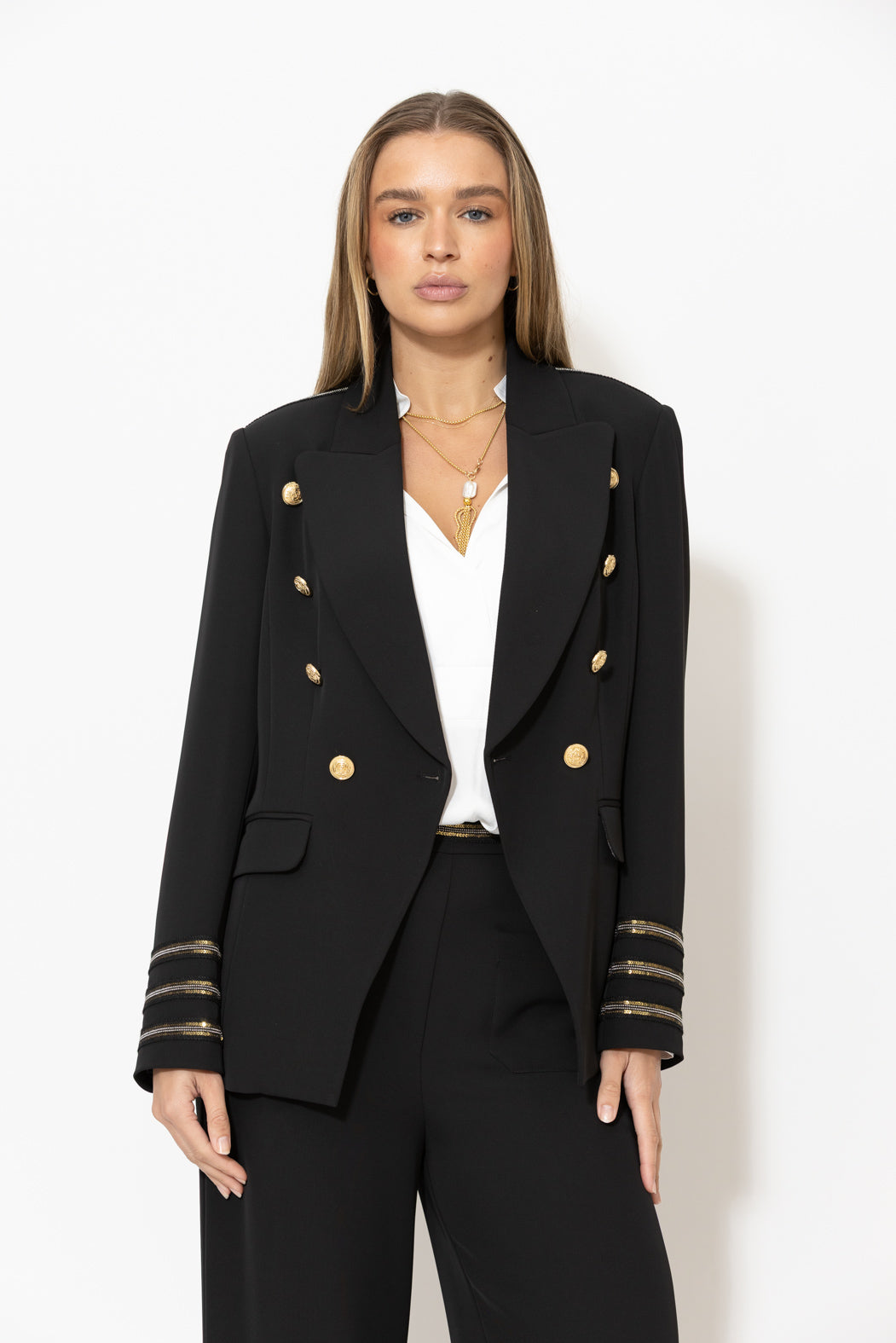 Black Euro Thriller Blazer