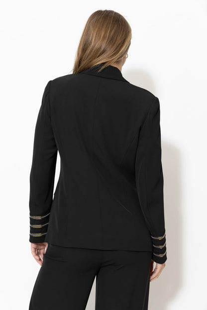 Black Euro Thriller Blazer