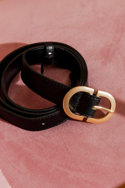 Black Classic Belt