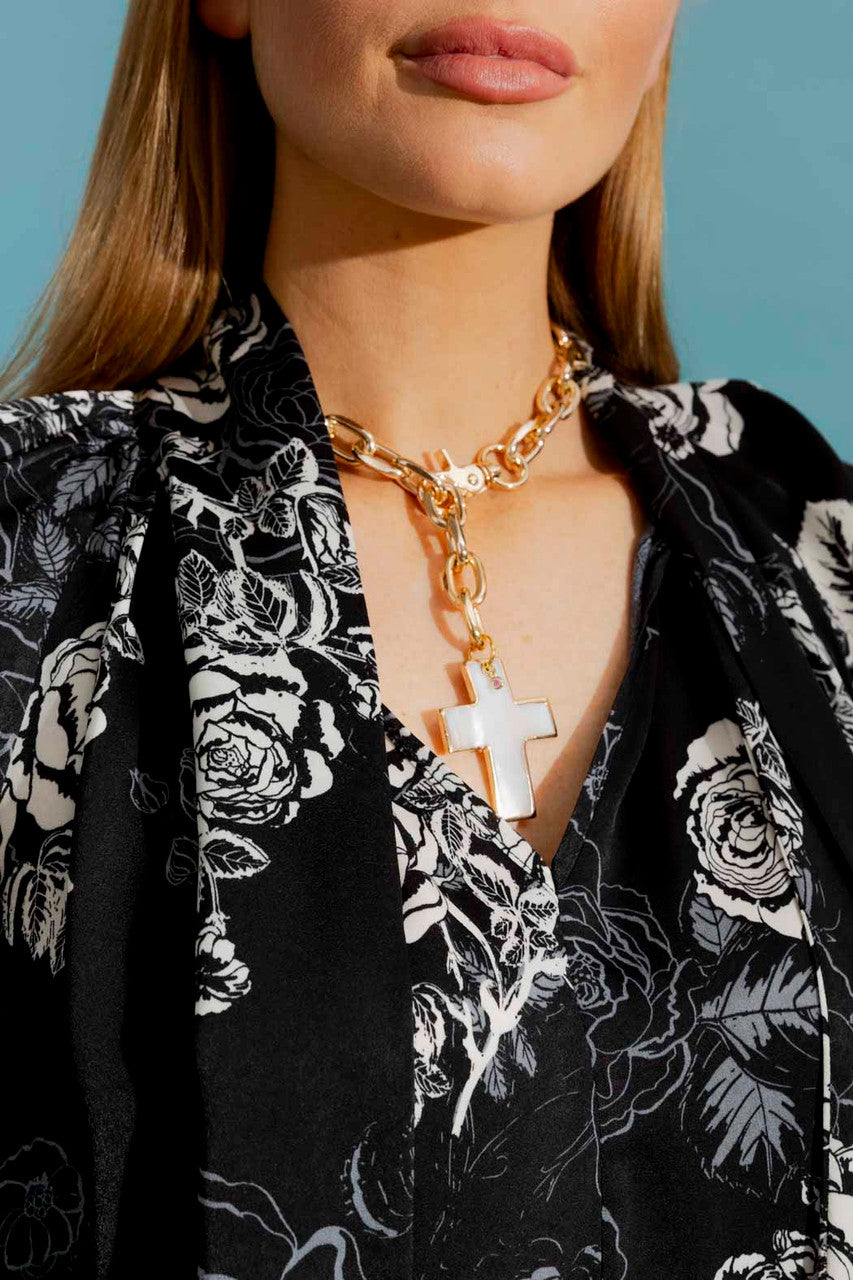 Black Rose Victoria Blouse