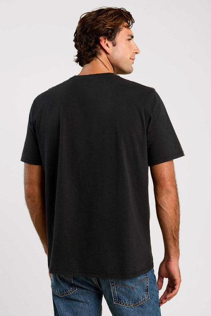 Vintage Cotton Men's Everyday T-Shirt | Black