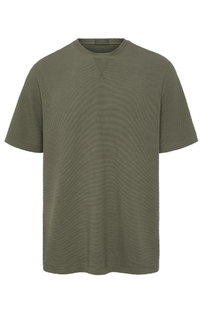 Performance Waffle T-Shirt | Olive
