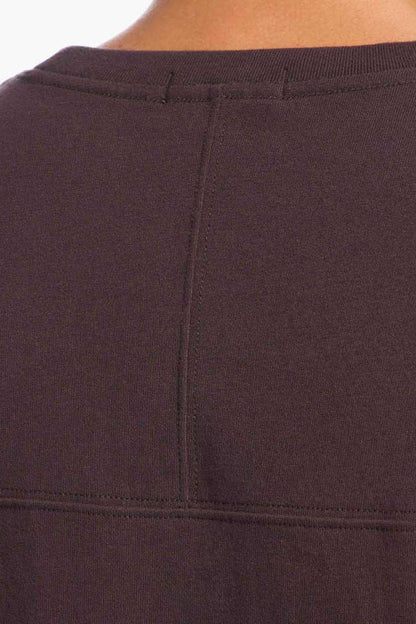 Men's Steady Seamed Tee | Eggplant