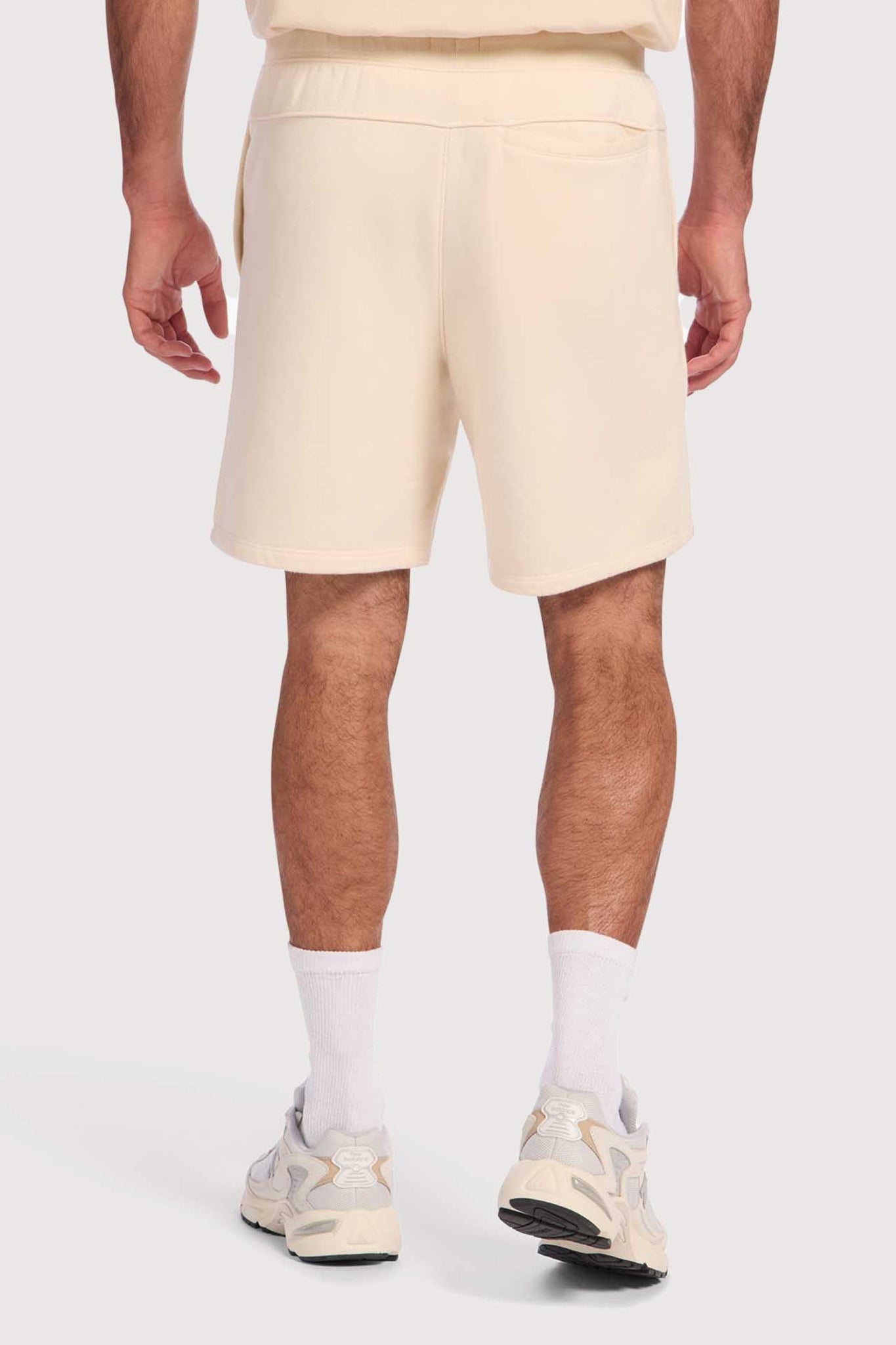 Vintage Fleece Men's Short | Washed Bone