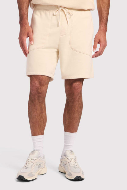 Vintage Fleece Men's Short | Washed Bone