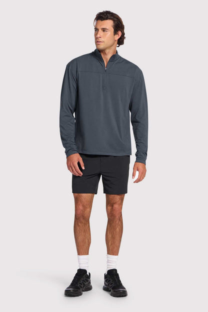 Men's Movement Quarter-Zip | Graphite