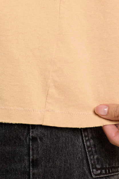 Vintage Cotton Everyday T-Shirt | Oat
