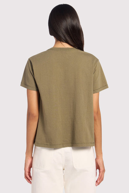 Vintage Cotton Everyday T-Shirt | Olive