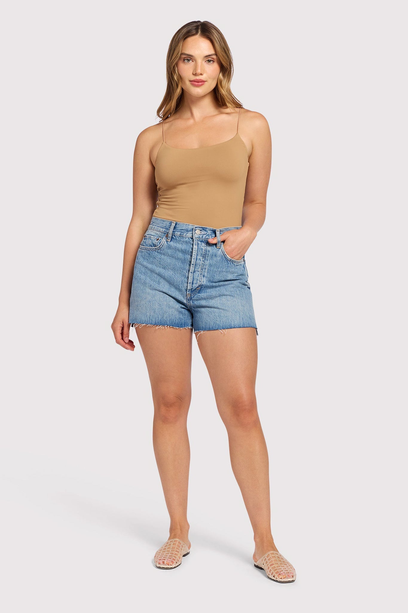 Cami Bodysuit | Cinnamon